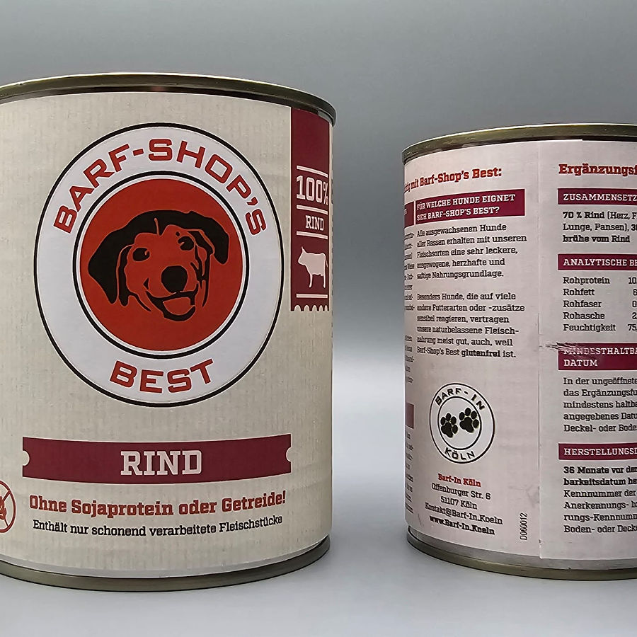 Barf-Shop's Best Rind 800 g