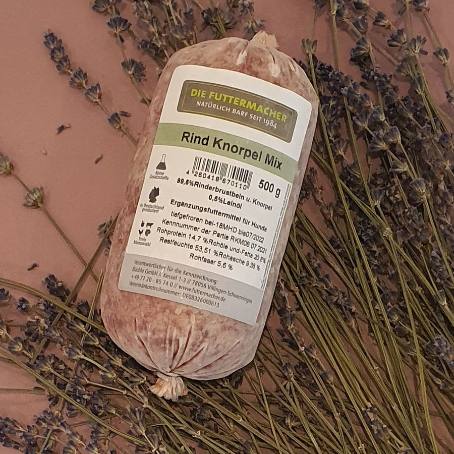 BARF Menü Rind Knorpel-Mix 500 g